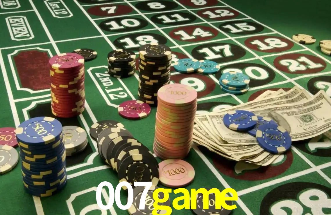 Sinta a adrenalina dos jogos de cassino com 007game